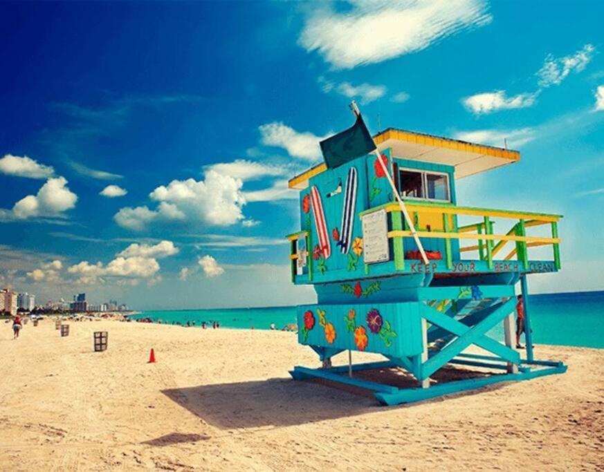 Sol Miami #1 With Free Parking On Premises Apartment Bagian luar foto
